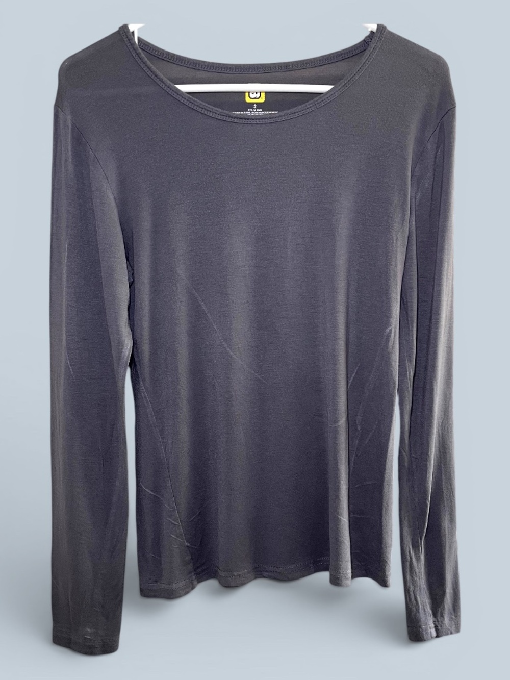 Wink Gray Essential Layer Long Sleeve Underscrub Size Small